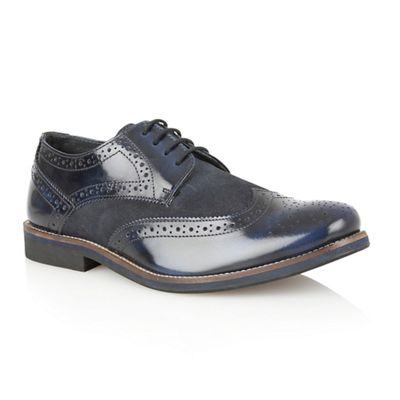 Lotus Since 1759 Navy 'Stamford' mens shoes